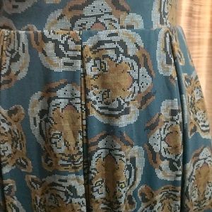LuLaRoe Madison Skirt - Tiger print.